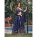 Picture of Elegant Georgette Midnight Blue Lehenga Choli