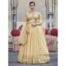 Picture of Fine Georgette Pale Golden Rod Lehenga Choli