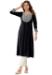 Picture of Classy Rayon Midnight Blue Kurtis & Tunic