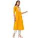 Picture of Beautiful Rayon Orange Kurtis & Tunic