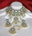 Picture of Beauteous Dark Olive Green Necklace Set