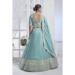 Picture of Marvelous Net & Organza Sky Blue Lehenga Choli