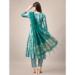 Picture of Admirable Rayon Dark Cyan Readymade Salwar Kameez