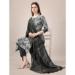 Picture of Admirable Rayon Grey Readymade Salwar Kameez