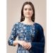 Picture of Comely Rayon Midnight Blue Readymade Salwar Kameez