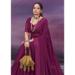 Picture of Ravishing Chiffon Dark Magenta Saree