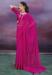 Picture of Gorgeous Chiffon Deep Pink Saree