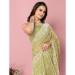 Picture of Splendid Georgette Dark Khaki Saree