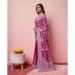 Picture of Alluring Georgette Hot Pink Saree