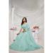 Picture of Ravishing Net Dark Sea Green Lehenga Choli