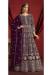 Picture of Good Looking Georgette Purple Anarkali Salwar Kameez