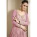 Picture of Ravishing Georgette Rosy Brown Anarkali Salwar Kameez