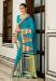 Picture of Elegant Silk Dark Cyan Saree