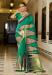 Picture of Fascinating Silk Teal Saree