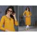 Picture of Ideal Cotton Yellow Kurtis & Tunic