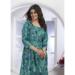 Picture of Beautiful Rayon Dark Sea Green Kurtis & Tunic