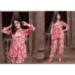 Picture of Rayon & Chiffon Pale Violet Red Readymade Salwar Kameez