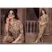 Picture of Rayon & Chiffon Rosy Brown Readymade Salwar Kameez