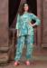 Picture of Rayon & Chiffon Light Sea Green Readymade Salwar Kameez