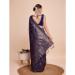 Picture of Classy Silk Midnight Blue Saree