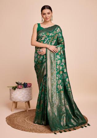 Picture of Taking Silk Sea Green Saree