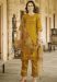 Picture of Cotton & Silk Golden Rod Readymade Salwar Kameez