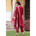 Picture of Cotton & Silk Maroon Readymade Salwar Kameez