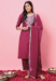 Picture of Beauteous Cotton Deep Pink Readymade Salwar Kameez