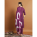 Picture of Nice Cotton Dark Magenta Readymade Salwar Kameez