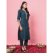 Picture of Cotton Dark Slate Grey Readymade Salwar Kameez