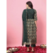 Picture of Magnificent Cotton Sea Green Readymade Salwar Kameez