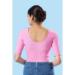 Picture of Stunning Cotton & Lycra Pink Designer Blouse