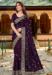 Picture of Marvelous Georgette Purple Saree