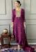 Picture of Gorgeous Chiffon Plum Readymade Salwar Kameez