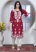 Picture of Splendid Rayon Maroon Kurtis & Tunic