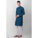 Picture of Comely Cotton Midnight Blue Kurtas