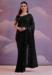 Picture of Graceful Georgette Black Saree