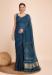 Picture of Delightful Cotton Midnight Blue Saree