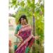 Picture of Graceful Silk Purple Saree