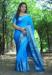 Picture of Grand Silk Light Steel Blue Saree