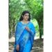 Picture of Grand Silk Light Steel Blue Saree