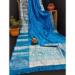 Picture of Grand Silk Light Steel Blue Saree