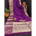 Picture of Elegant Silk Purple Saree