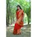 Picture of Fascinating Silk Maroon Saree