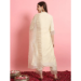 Picture of Cotton & Silk White Readymade Salwar Kameez