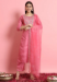 Picture of Cotton & Silk Light Coral Readymade Salwar Kameez