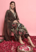 Picture of Georgette Dark Olive Green Readymade Salwar Kameez