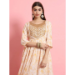 Picture of Gorgeous Georgette Burly Wood Readymade Salwar Kameez