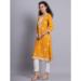 Picture of Exquisite Rayon Yellow Kurtis & Tunic