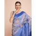 Picture of Beauteous Silk Steel Blue Saree